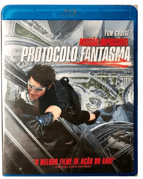 Ficha técnica e caractérísticas do produto Blu-Ray Missão Impossivel 4 Protocolo Fantasma Usado
