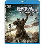 Ficha técnica e caractérísticas do produto Blu-ray - Planeta dos Macacos - o Confronto (Blu-ray 3D + Blu-ray)