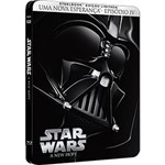 Ficha técnica e caractérísticas do produto Blu-ray Star Wars: uma Nova Esperança Episódio IV - Steelbook Edição Limitada