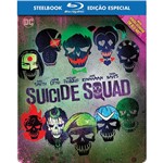 Ficha técnica e caractérísticas do produto Blu-ray Steelbook Esquadrão Suicida