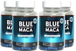 Ficha técnica e caractérísticas do produto Blue Maca - Maca Peruana - 4 Potes com 120 Cápsulas em Cada Pote. - Pura Premium e Sem Misturas