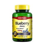Blueberry (Mirtilo) 500mg 60 Cápsulas Maxinutri