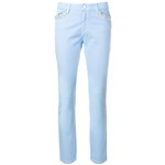 Ficha técnica e caractérísticas do produto Blugirl Calça Jeans com Aplicações - Azul