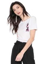 Ficha técnica e caractérísticas do produto Blusa Calvin Klein Jeans Logo Branca