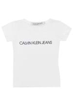 Ficha técnica e caractérísticas do produto Blusa Calvin Klein Kids Menina Branca