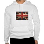 Ficha técnica e caractérísticas do produto Blusa de Moletom Bandeira Inglaterra - GG - Branco