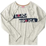 Ficha técnica e caractérísticas do produto Blusa Infantil Lilica Ripilica Feminina
