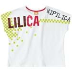 Ficha técnica e caractérísticas do produto Blusa Lilica Ripilica Infantil 101090800080 Branco