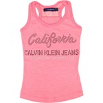 Ficha técnica e caractérísticas do produto Blusa Regata Calvin Klein Jeans Califórnia