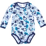 Body para Bebê Malwee Pinguins