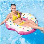 Ficha técnica e caractérísticas do produto Boia Donut Tube Redonda Intex 59265