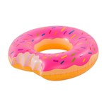 Ficha técnica e caractérísticas do produto Bóia Inflável Donut Rosa Especial Redonda Grande - Bel Fix