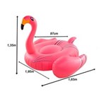 Ficha técnica e caractérísticas do produto Boia Inflável Especial Flamingo Gigante - Belfix