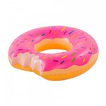 Ficha técnica e caractérísticas do produto Boia Inflavel Especial Gigante - Redonda Donut Rosa Bellazer