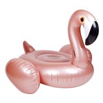 Bóia Inflável Gigante Flamingo Rose