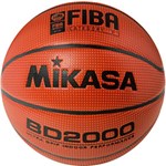 Ficha técnica e caractérísticas do produto Bola Basket FIBA Microfibra Dupla Ondulação #7 Mikasa Marrom e Preta