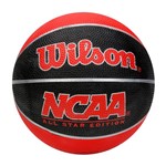 Ficha técnica e caractérísticas do produto Bola Basquete Wilson NCAA Mini 3 Vermelho Preto