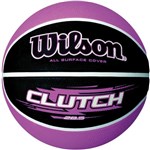Ficha técnica e caractérísticas do produto Bola de Basquete CLUTCH N.7 ROXA/PRETA - Wilson