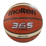 Ficha técnica e caractérísticas do produto Bola de Basquete Molten 365 - GG- PRT/BRC