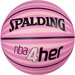 Bola de Basquete NBA 4HER Stripes - Spalding