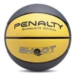 Ficha técnica e caractérísticas do produto Bola de Basquete Oficial Shoot - Penalty - Cinza/Amarelo