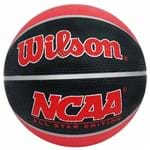 Ficha técnica e caractérísticas do produto Bola de Basquete Wilson NCAA Mini Vermelha e Preta 1028883