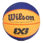Ficha técnica e caractérísticas do produto Bola De Basquete Wilson Réplica Fiba 3x3 Azul E Amarela