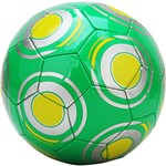 Ficha técnica e caractérísticas do produto Bola de Futebol - Verde com Detalhe Amarelo e Prata - DTC