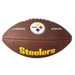 Ficha técnica e caractérísticas do produto Bola de Futebol Americano NFL Team Jr. JR Steelers - Wilson