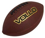 Ficha técnica e caractérísticas do produto Bola de Futebol Americano Vollo PVC Marrom VOLLOVF001