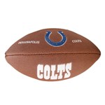 Ficha técnica e caractérísticas do produto Bola de Futebol Americano Wilson Nfl Team Logo Jr Indianapolis Colts