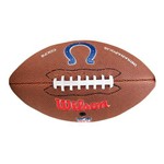 Ficha técnica e caractérísticas do produto Bola de Futebol Americano Wilson Nfl Team Logo Jr - Indianopolis Colts