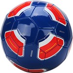 Ficha técnica e caractérísticas do produto Bola de Futebol - Azul com Detalhe Vermelho e Branco - DTC