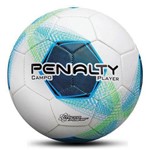 Bola de Futebol de Campo Penalty Player Super Soft Branco Azul Verde