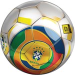 Ficha técnica e caractérísticas do produto Bola de Futebol DTC CBF Branco
