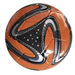 Ficha técnica e caractérísticas do produto Bola de Futebol - Laranja e Preta - Dtc