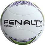 Ficha técnica e caractérísticas do produto Bola de Futsal Matis 500 Termotec Vi Bc-Pt-Rx Penalty