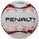Ficha técnica e caractérísticas do produto Bola de Futsal Penalty RX 200 IX - Branco e Laranja