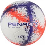 Ficha técnica e caractérísticas do produto Bola de Futsal - RX 500 R3 VIII - Branco, Laranja e Roxo - Penalty