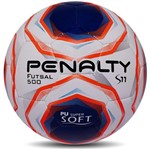 Ficha técnica e caractérísticas do produto Bola de Futsal S11 R2 BC-AZ-LJ - Penalty