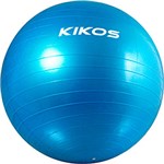 Ficha técnica e caractérísticas do produto Bola de Ginástica Kikos Fitball 65cm Azul