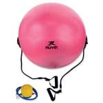 Ficha técnica e caractérísticas do produto Bola de Ginástica Muvin com Extensor 65cm BLG 400 Pink