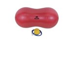 Ficha técnica e caractérísticas do produto Bola de Ginástica Peanut BLG-0504 Muvin / Vermelho