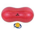 Ficha técnica e caractérísticas do produto Bola de Ginástica Peanut - BLG-500 - Muvin - Vermelho
