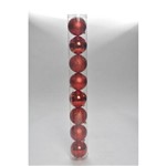 Ficha técnica e caractérísticas do produto Bola de Natal P/ Árvore Brilho Glitter 5cm 8 Pçs Vermelha