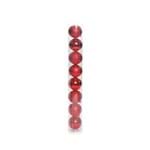 Ficha técnica e caractérísticas do produto Bola de Natal P/ Árvore Brilho Glitter 7cm 8 Pçs Vermelha