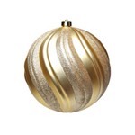 Ficha técnica e caractérísticas do produto Bola de Natal P/ Árvore C/1 Pçs 20cm Dourado