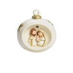 Ficha técnica e caractérísticas do produto Bola de Natal Sagrada Família Decoração Natal com Luz 9cm