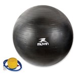 Ficha técnica e caractérísticas do produto Bola de Pilates 65cm BLG-200 - Preto - Muvin