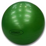 Ficha técnica e caractérísticas do produto Bola de Pilates 75 Cm Verde C/ Bomba Supermedy
